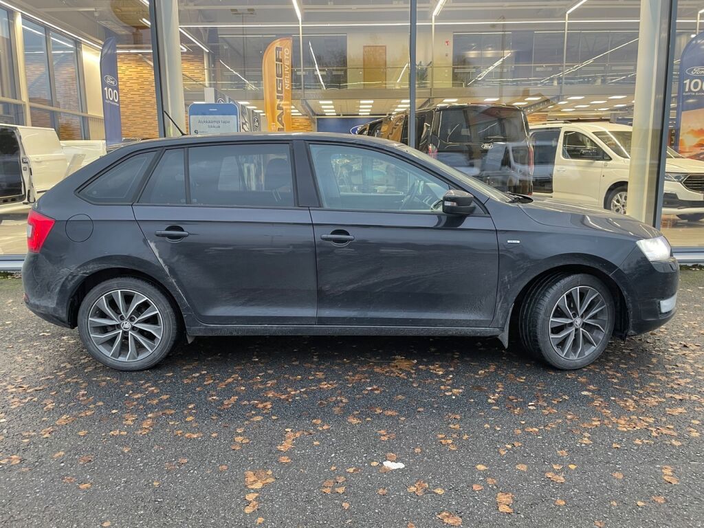 Skoda Rapid 2017 Musta