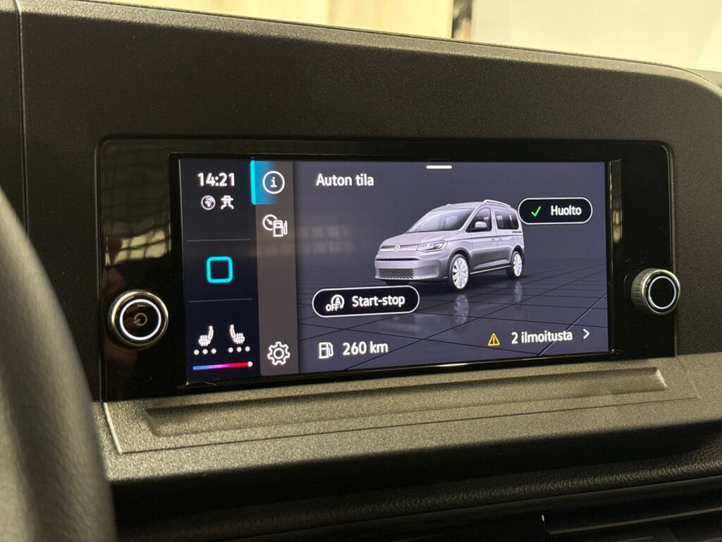 Volkswagen Caddy 2021 Valkoinen