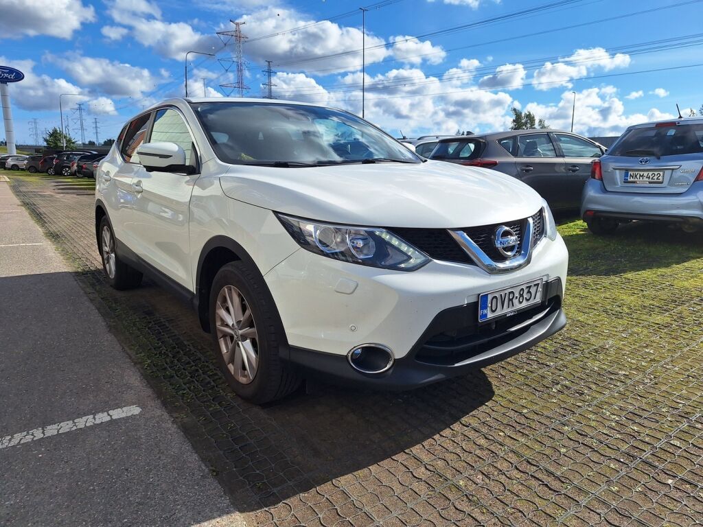 Nissan Qashqai 2017 Valkoinen