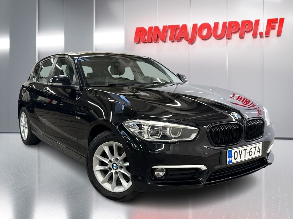 BMW 116 2017 Musta