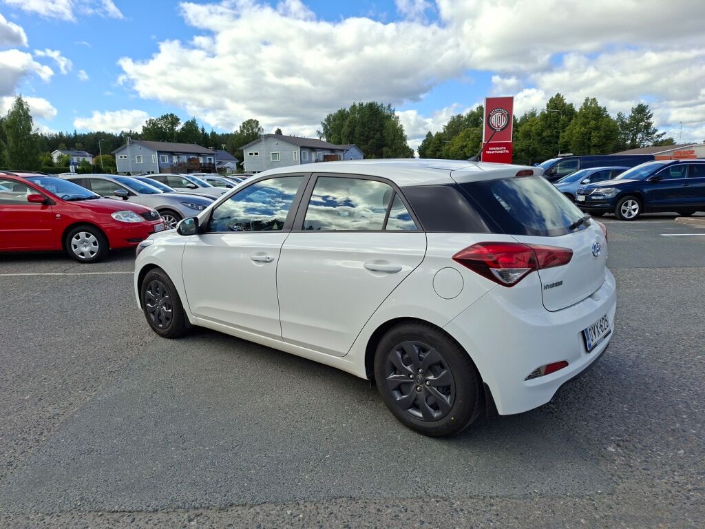 Hyundai i20 5d 2018 Valkoinen