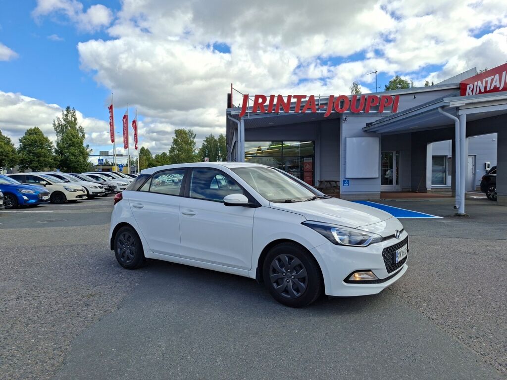 Hyundai i20 5d 2018 Valkoinen
