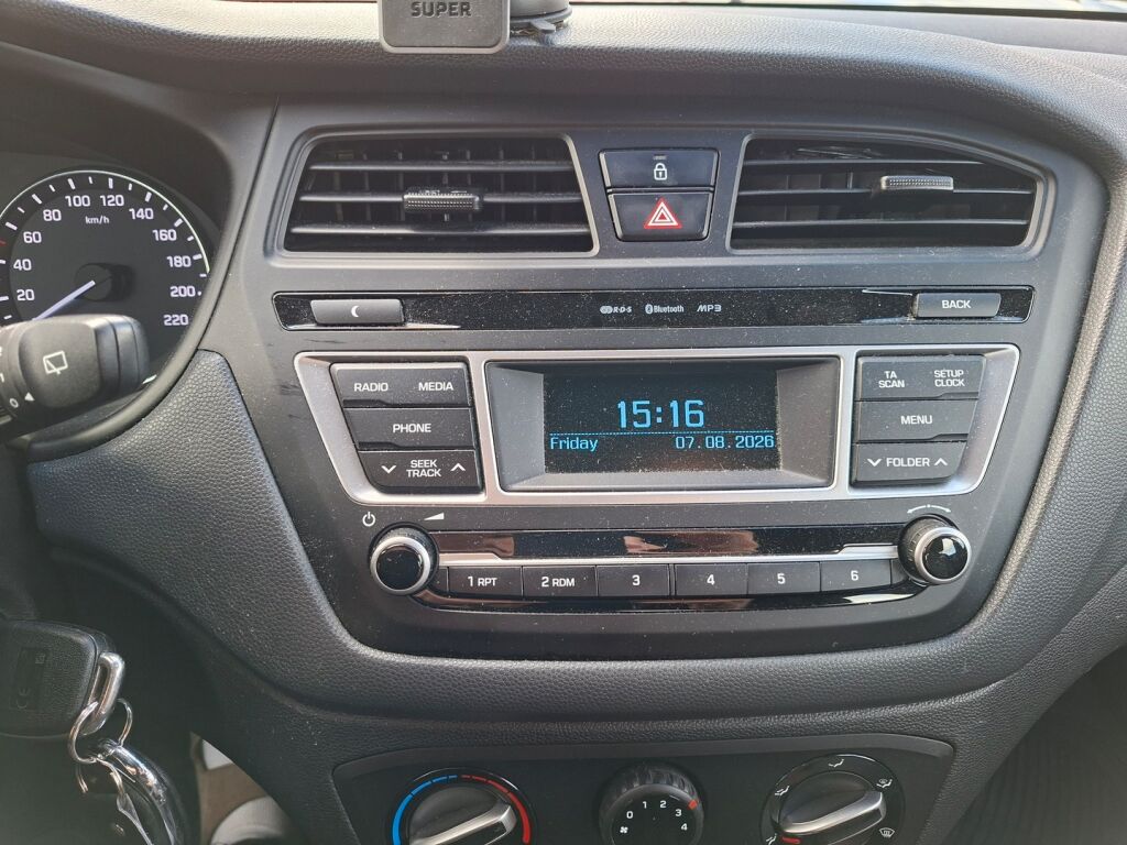 Hyundai i20 5d 2018 Valkoinen