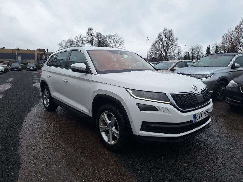 Skoda Kodiaq 2018 Valkoinen