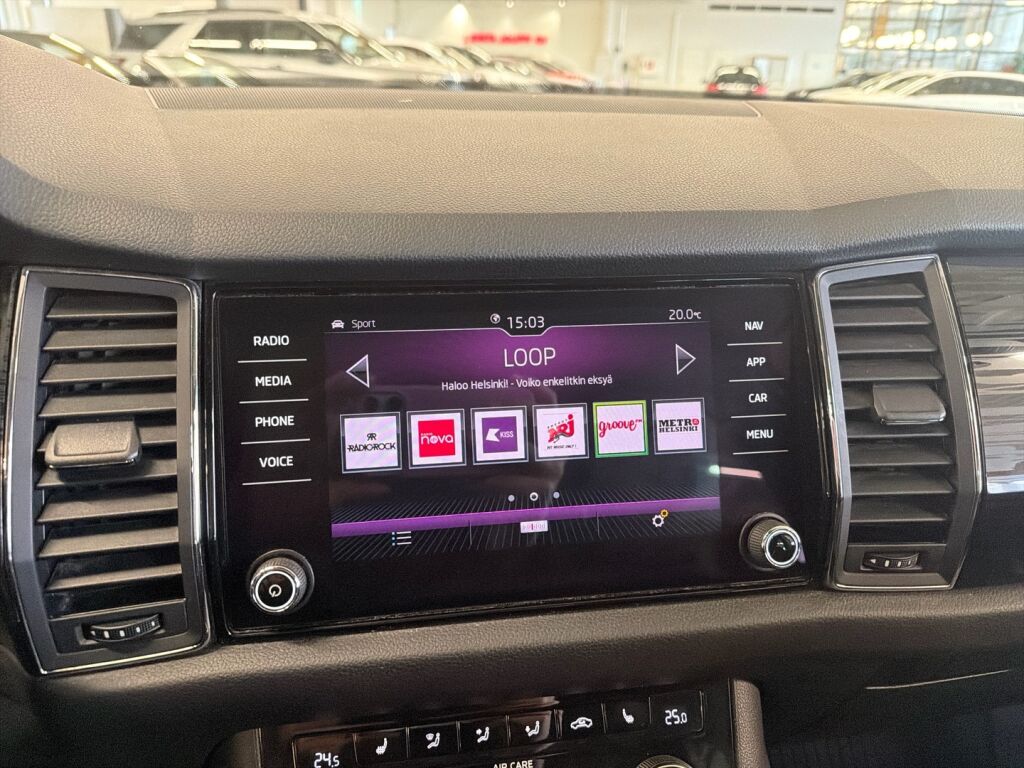 Skoda Kodiaq 2018 Valkoinen