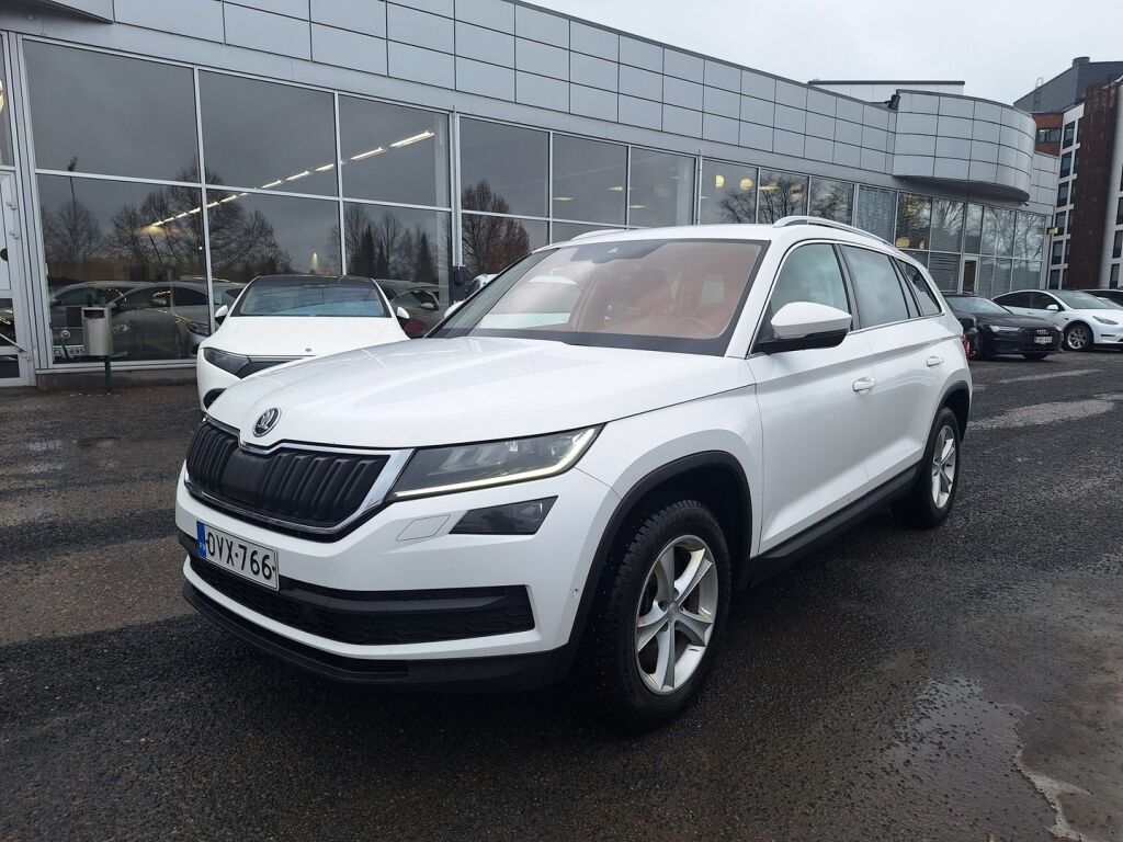 Skoda Kodiaq 2018 Valkoinen