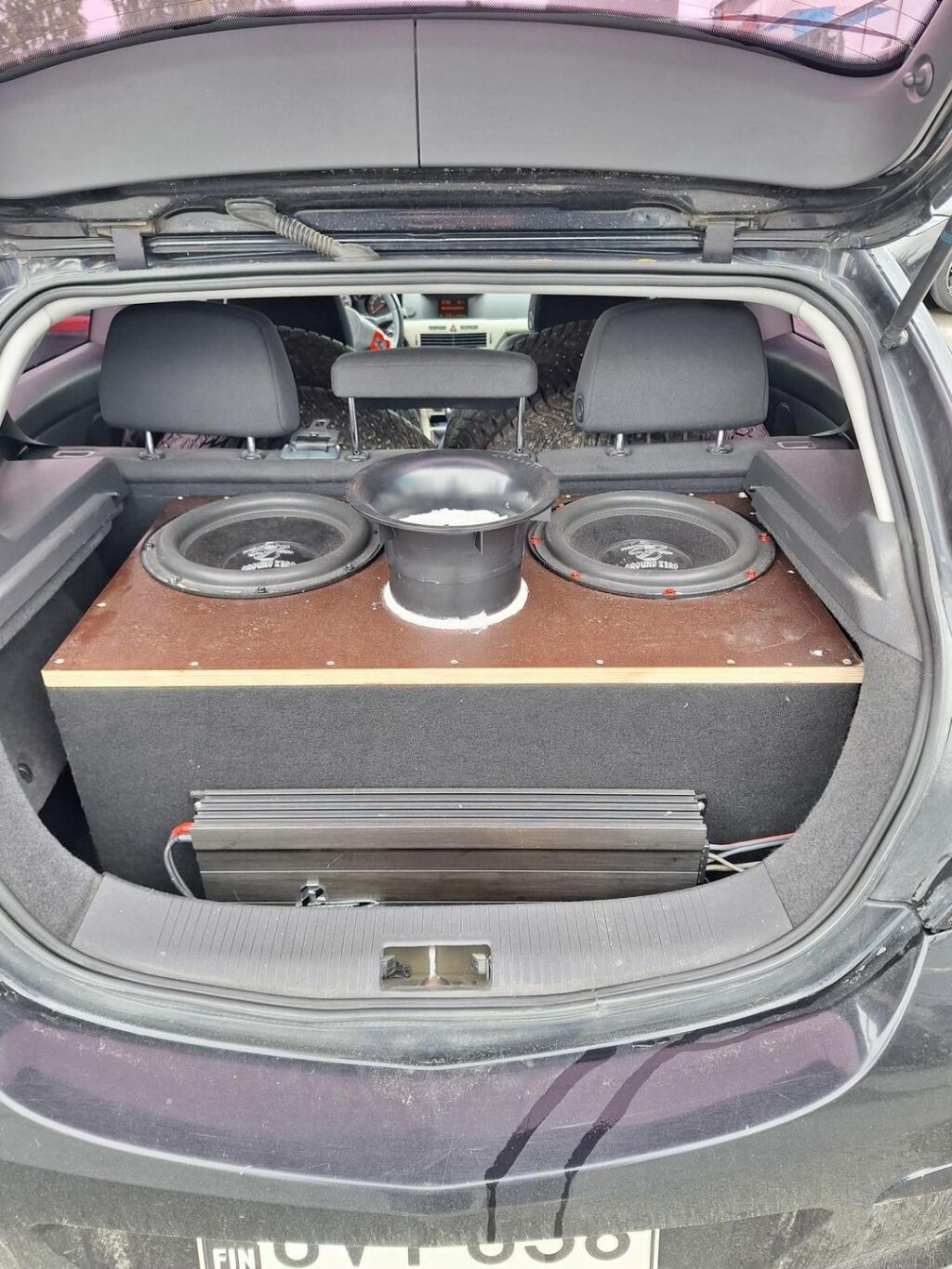 Opel Astra 2008 Musta