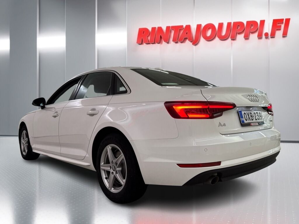 Audi A4 2018 Valkoinen