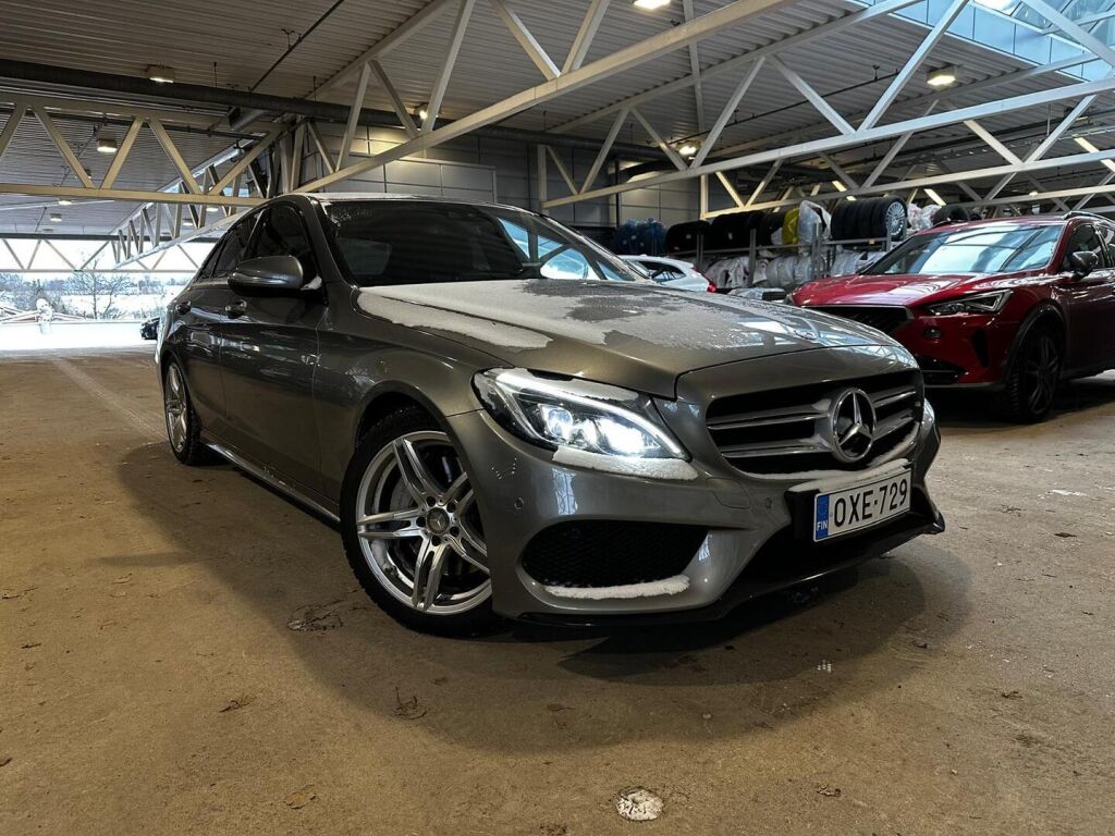 Mercedes-Benz C 2015 Harmaa