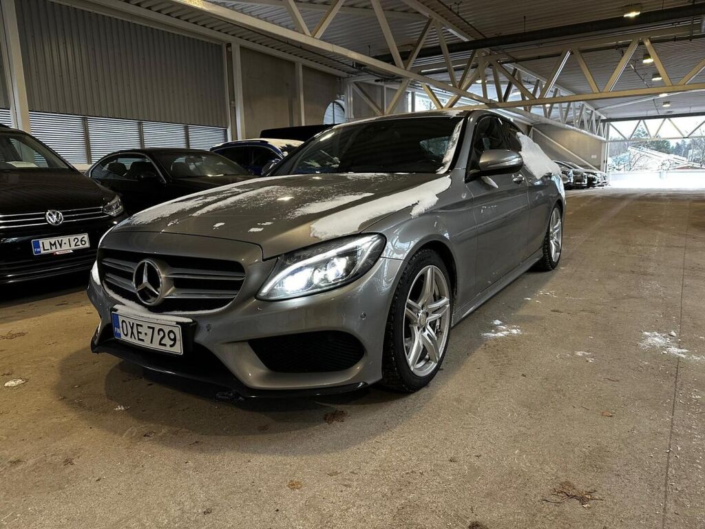 Mercedes-Benz C 2015 Harmaa