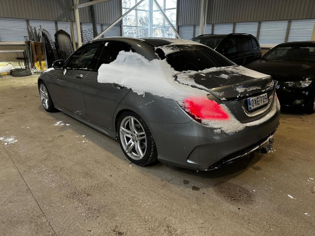 Mercedes-Benz C 2015 Harmaa