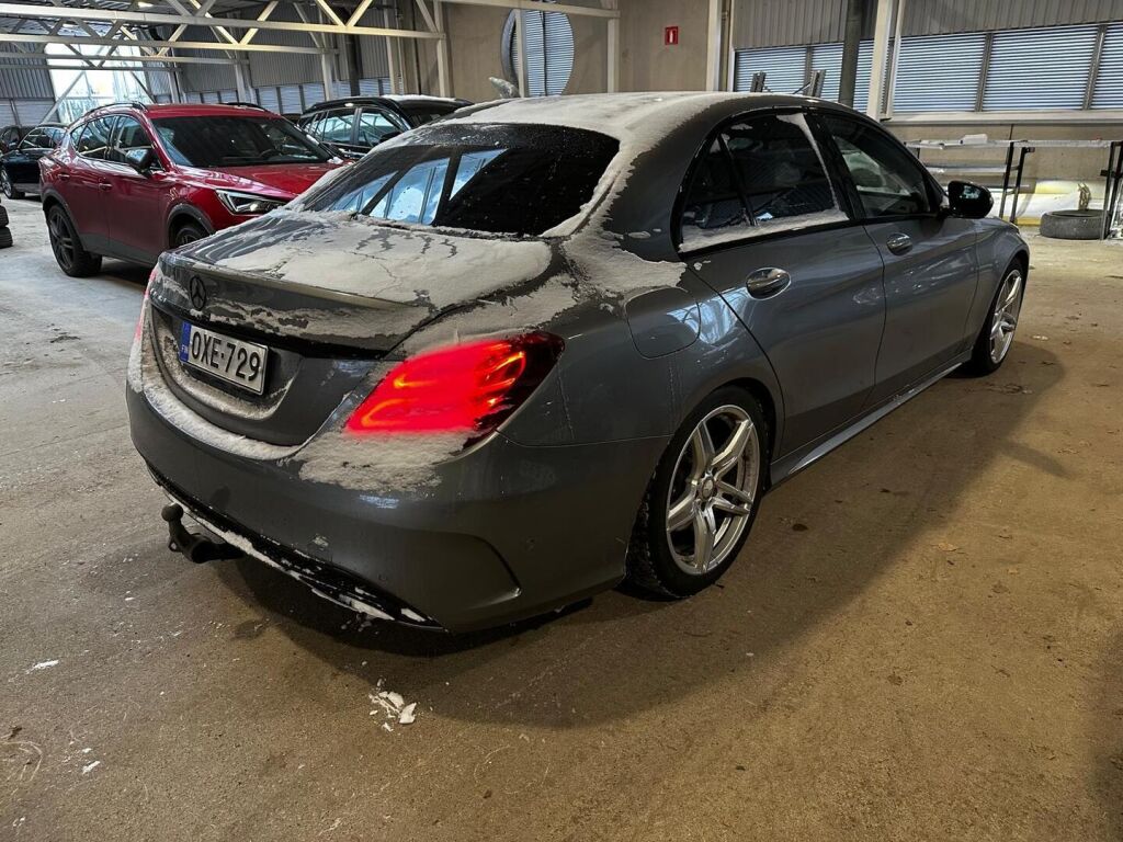 Mercedes-Benz C 2015 Harmaa