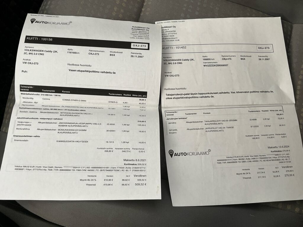 Volkswagen Caddy 2007 Harmaa