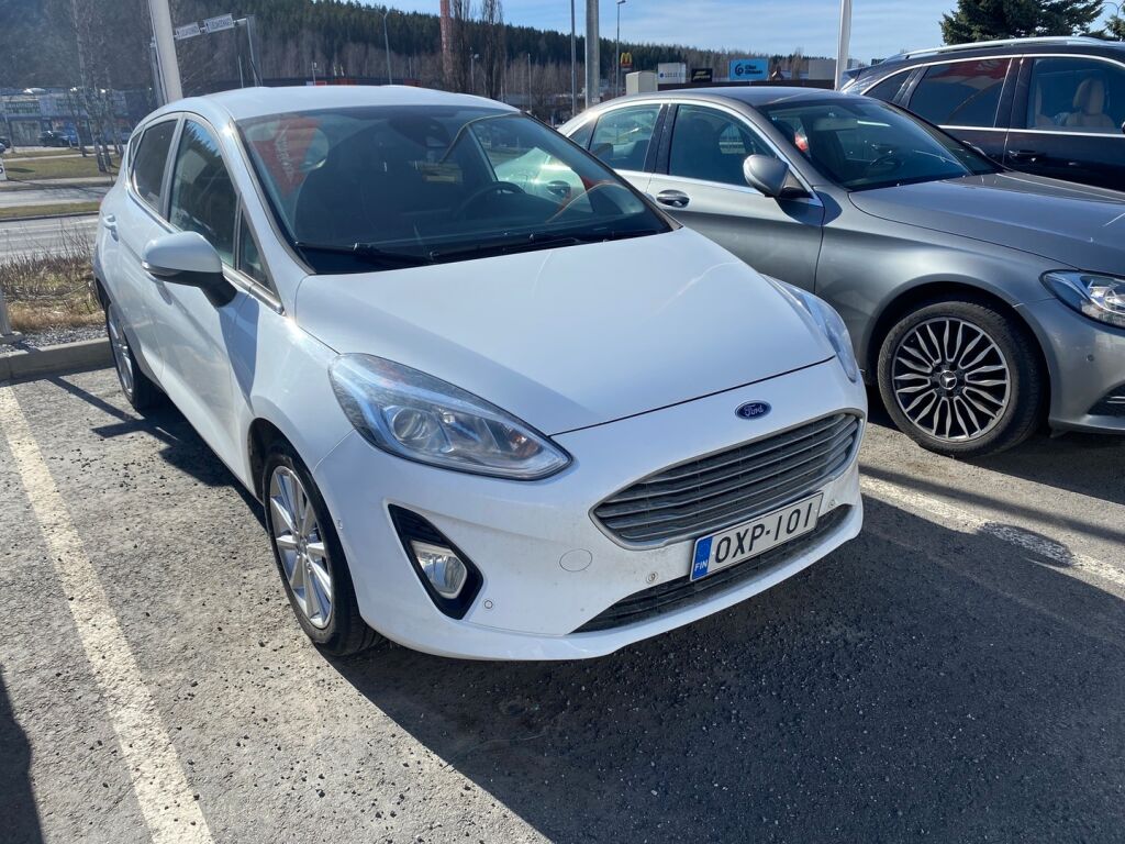 Ford Fiesta 2019 Valkoinen
