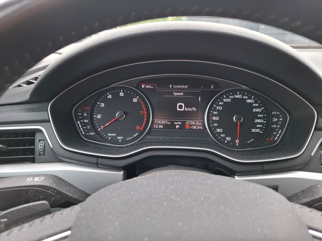 Audi A4 2017 Harmaa