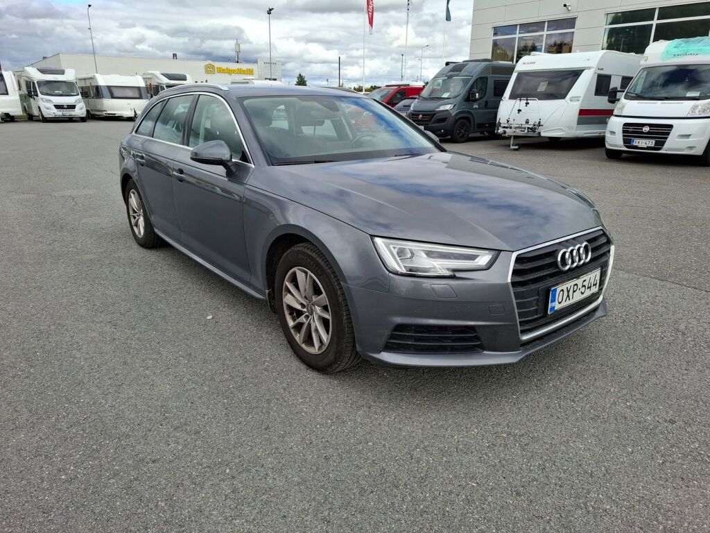 Audi A4 2017 Harmaa