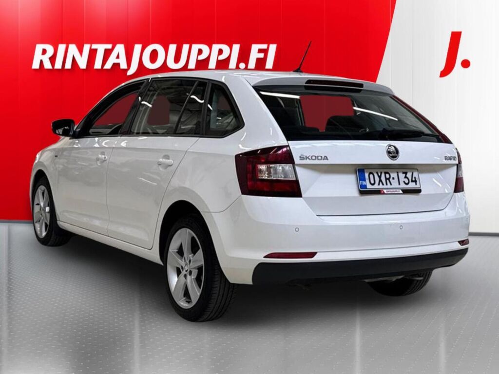 Skoda Rapid 2019 Valkoinen
