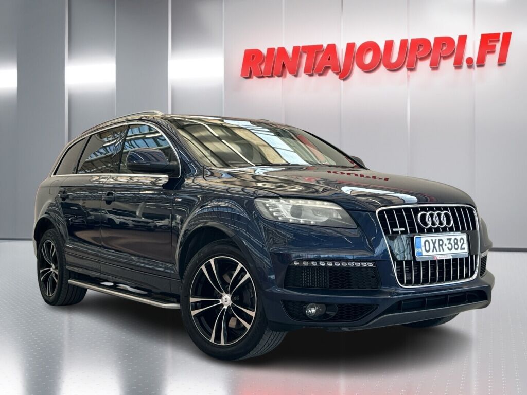 Audi Q7 2011 Sininen