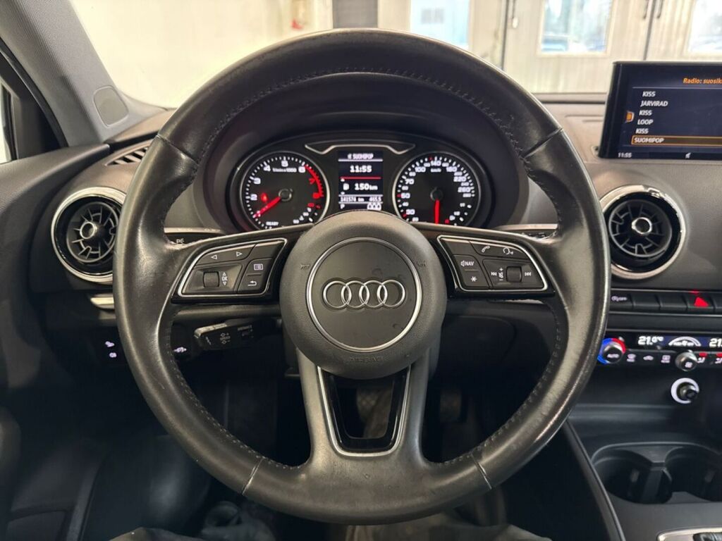 Audi A3 2019 Valkoinen