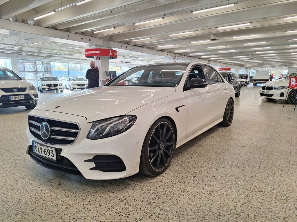 Mercedes-Benz E 2018 Valkoinen
