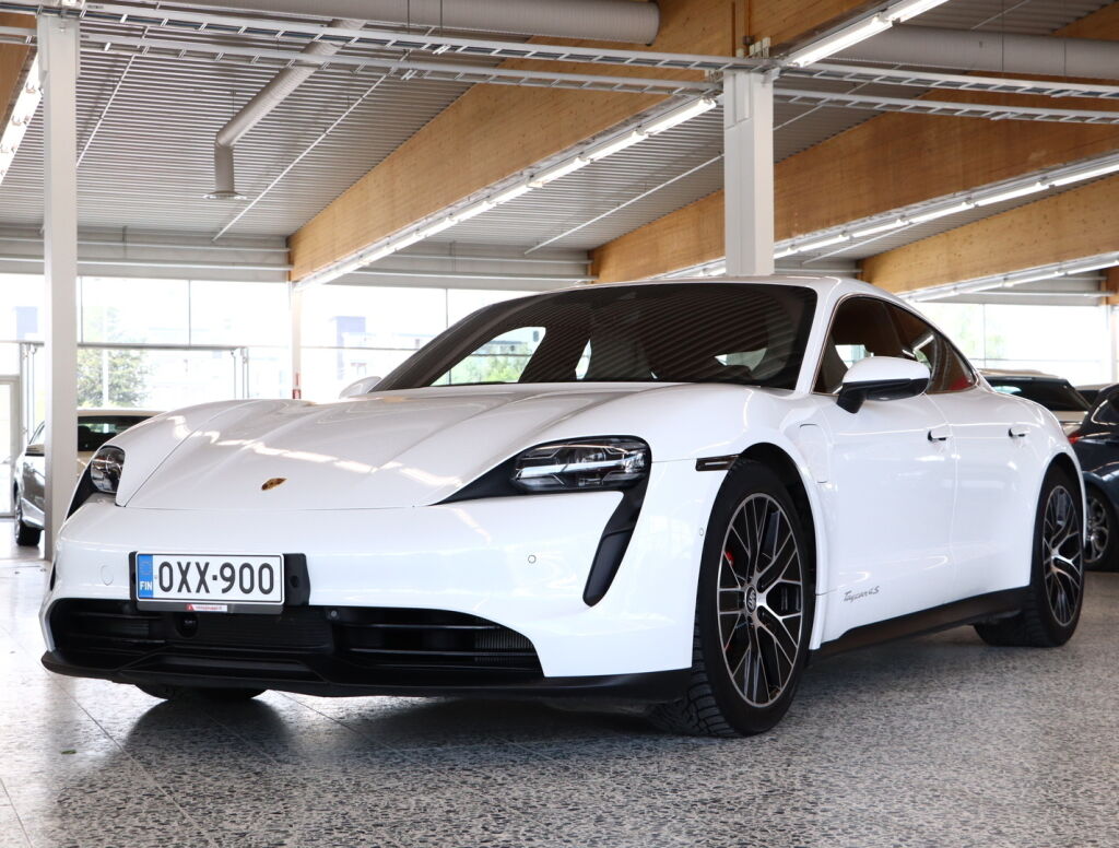 Porsche Taycan 2020 Valkoinen