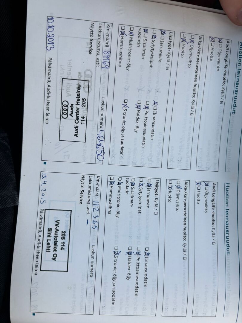 Audi A3 2010 Valkoinen