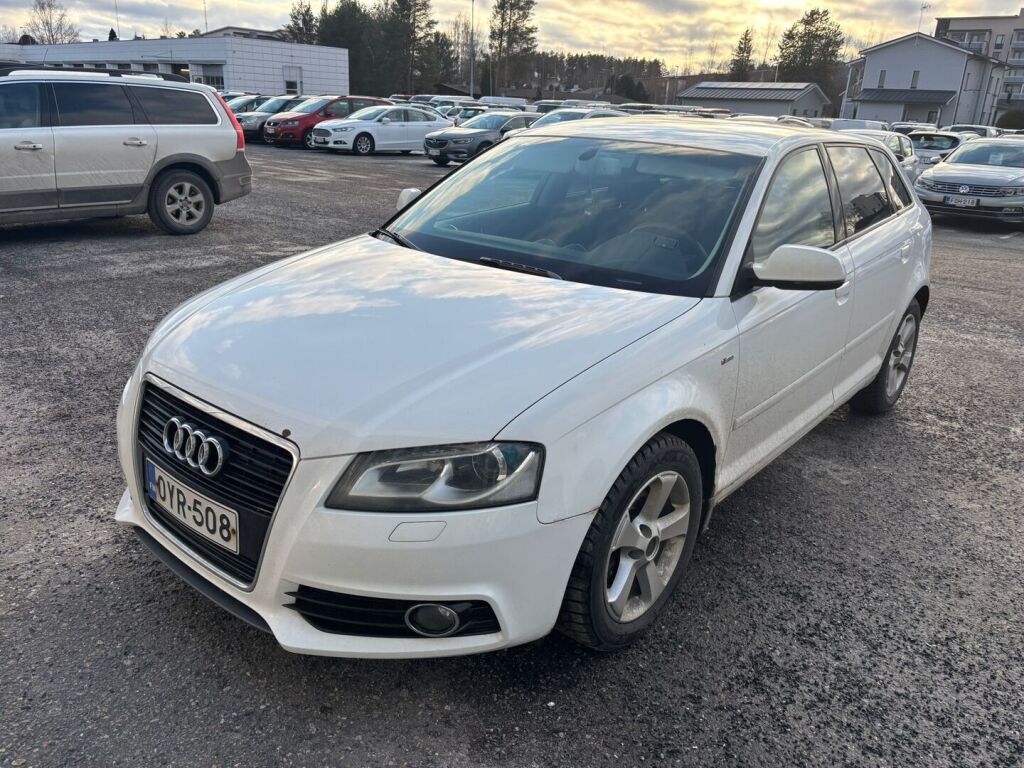 Audi A3 2010 Valkoinen