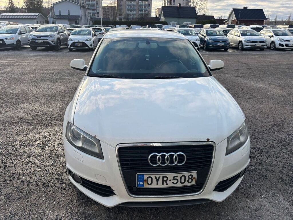 Audi A3 2010 Valkoinen