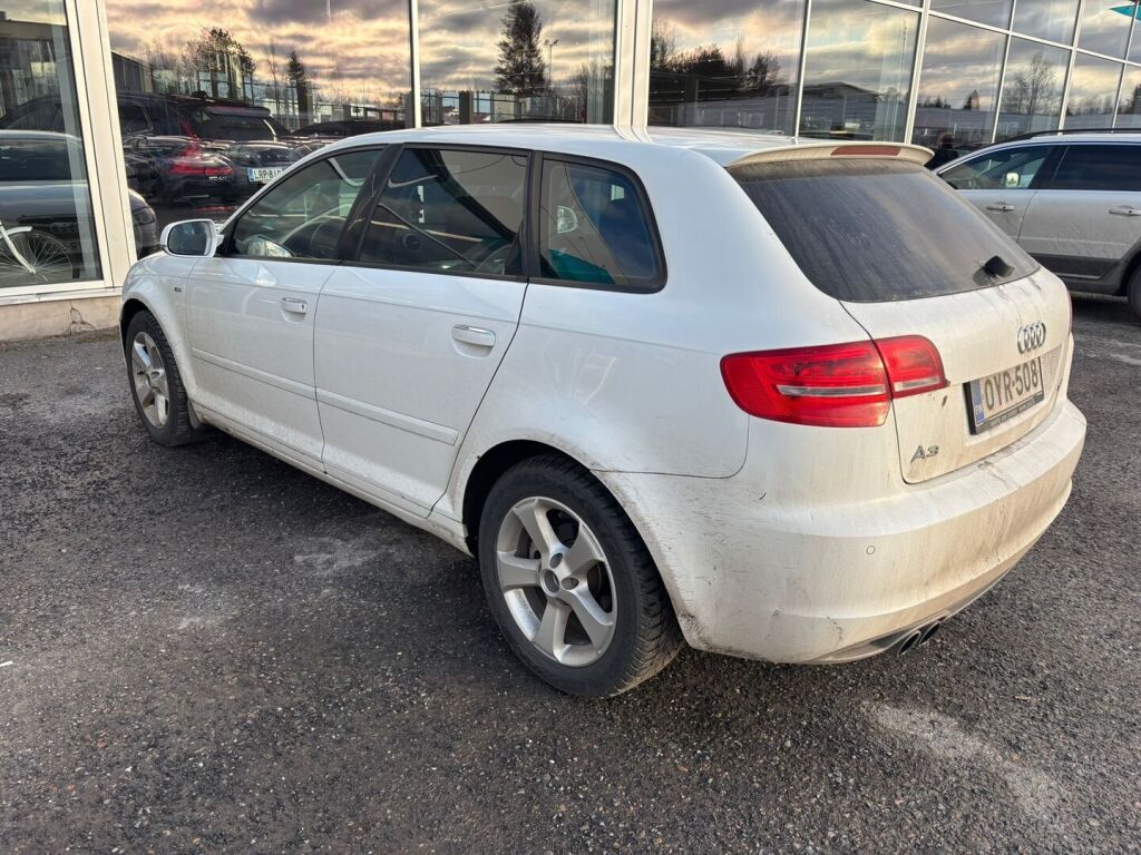 Audi A3 2010 Valkoinen