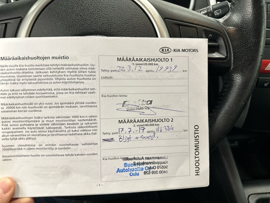 Kia Venga 2011 Sininen