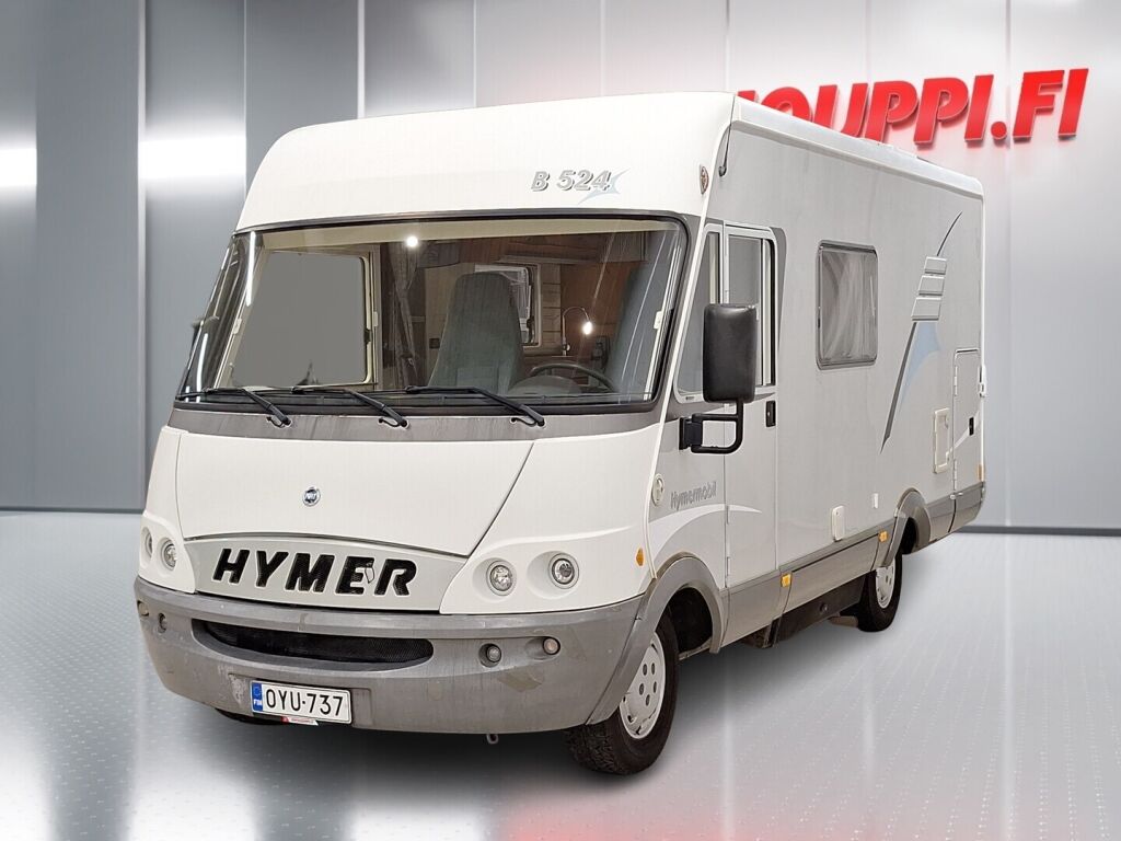 Hymer B 524 2005 Harmaa