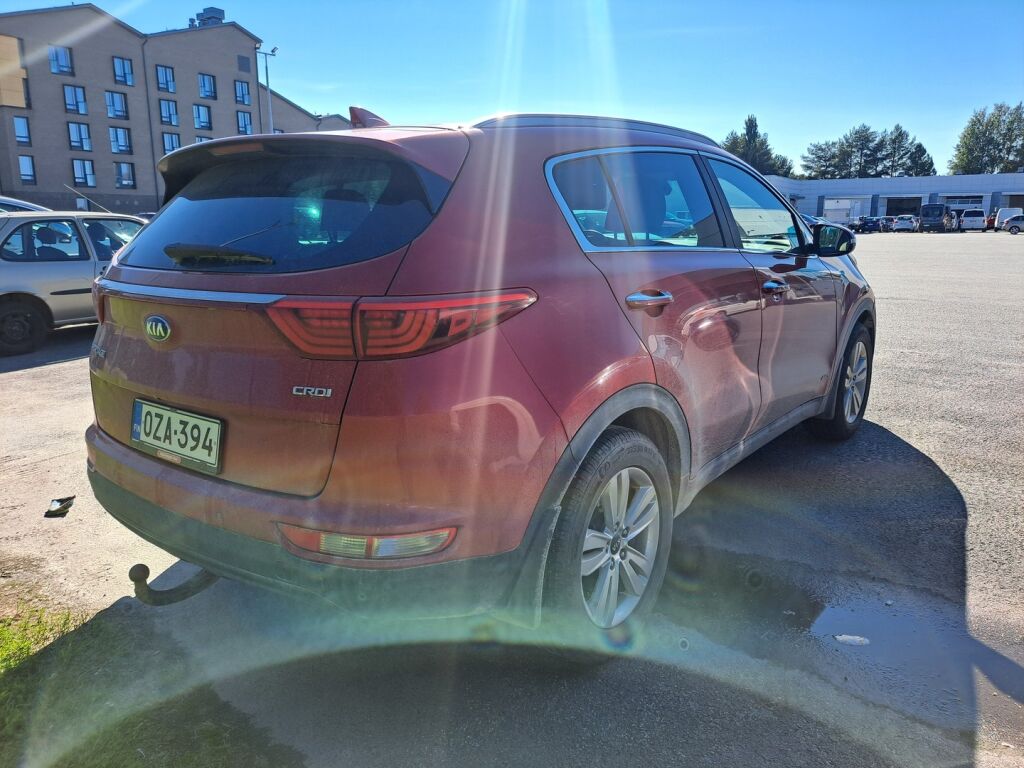 Kia Sportage 2016 Punainen