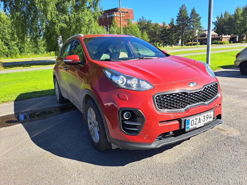Kia Sportage 2016 Punainen
