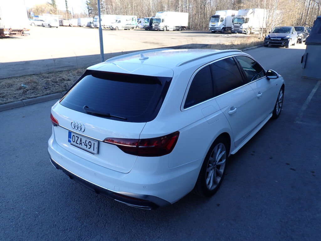 Audi A4 2020 Valkoinen