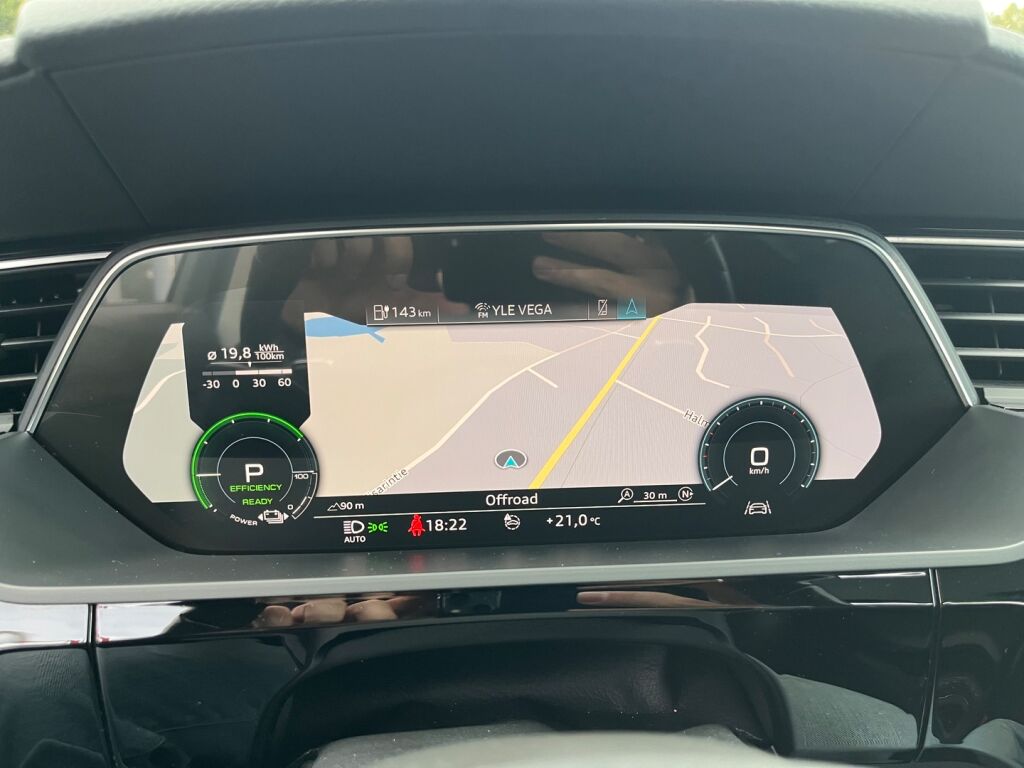 Audi e-tron 2020 Sininen
