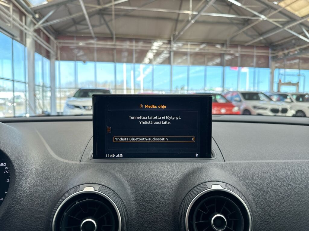Audi A3 2018 Musta