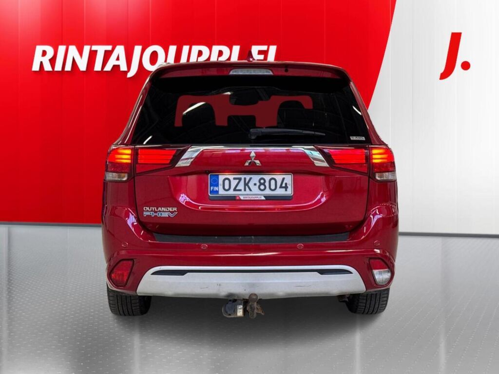 Mitsubishi Outlander PHEV 2019 Punainen