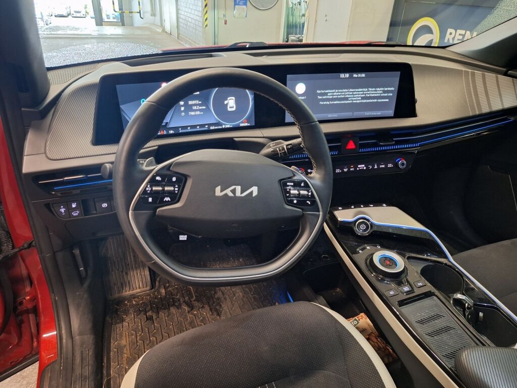 Kia EV6 2022 Punainen