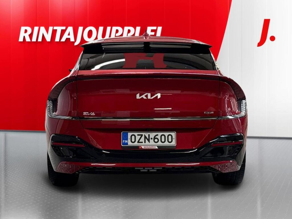 Kia EV6 2022 Punainen