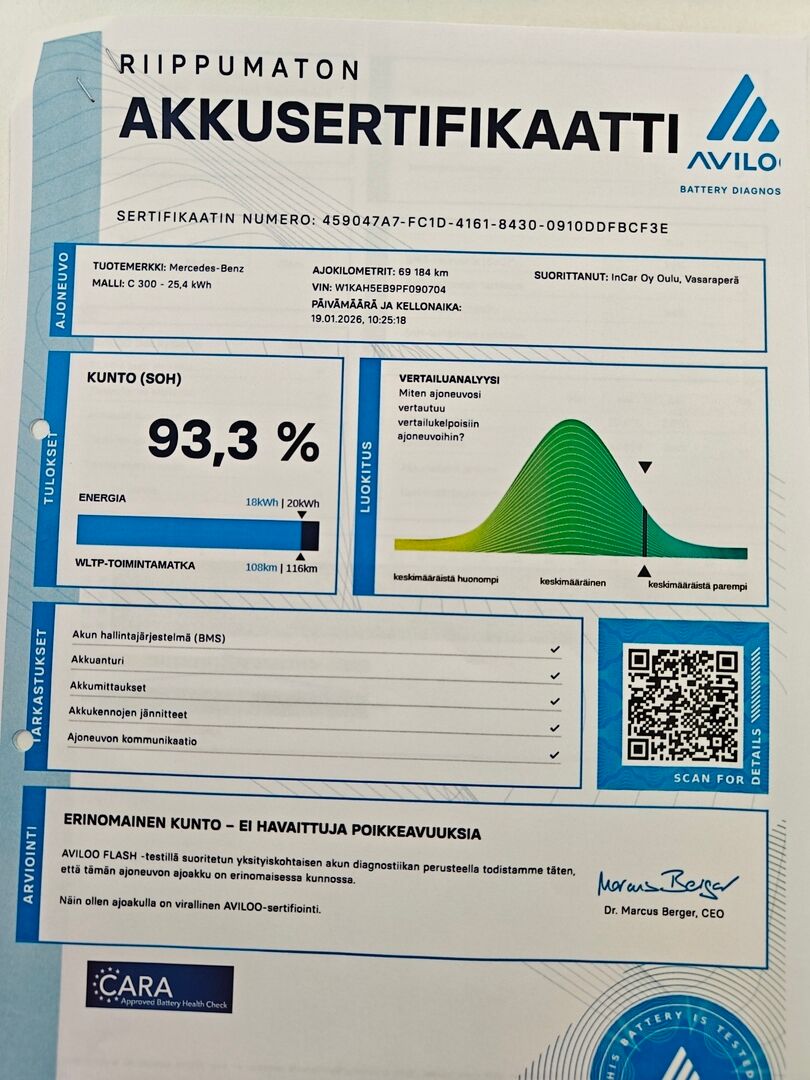 Mercedes-Benz C 2023 Musta