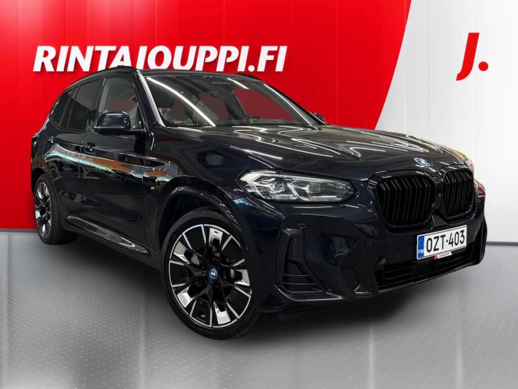 BMW iX3 2024 Musta