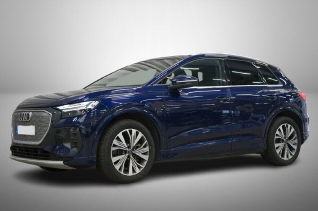 Audi Q4 e-tron 2023 Sininen (Navarra Blue)