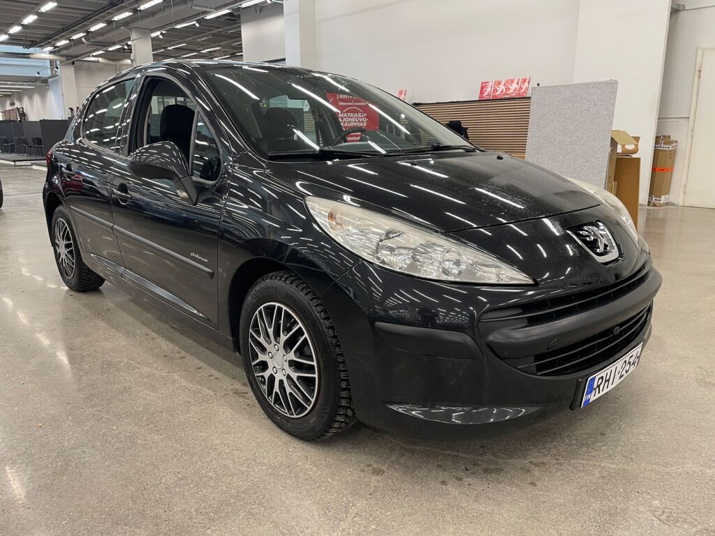 Peugeot 207 2008 Musta