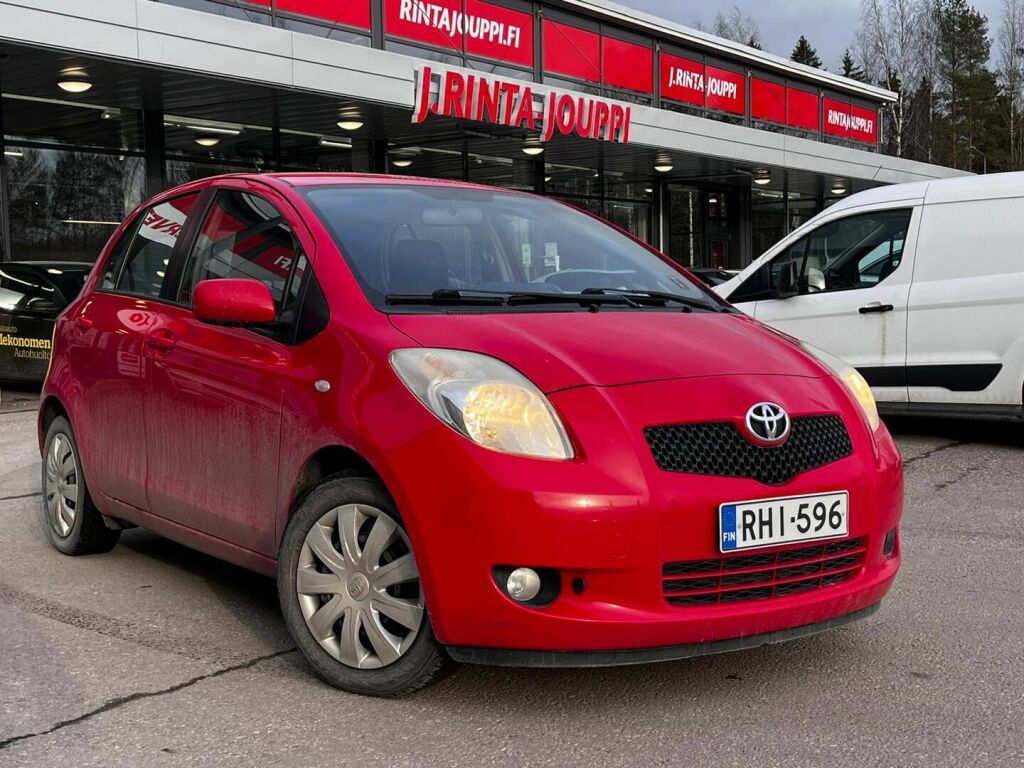 Toyota Yaris 2008 Punainen