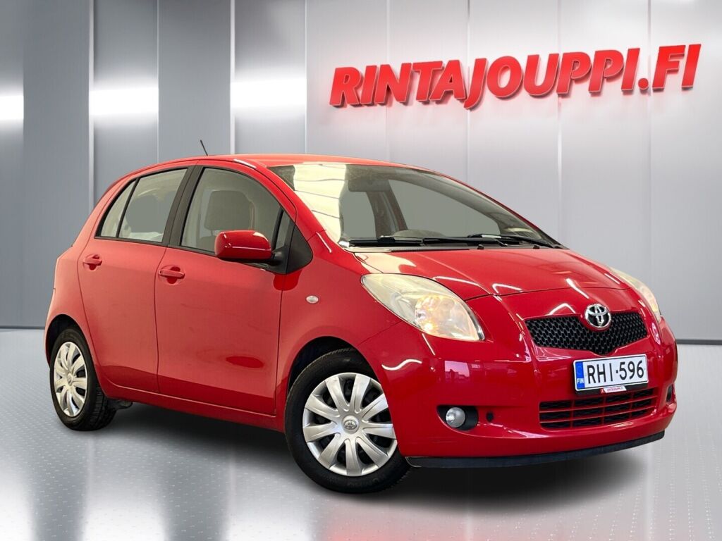 Toyota Yaris 2008 Punainen