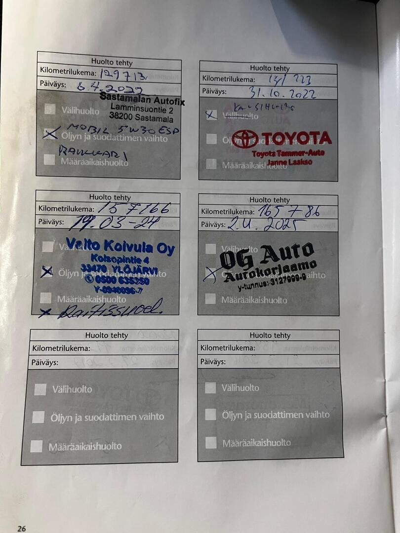 Toyota Yaris 2008 Punainen