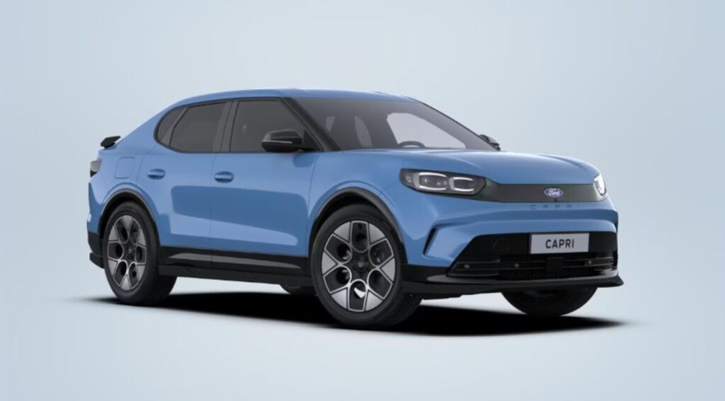 Ford Capri 2026 Tribute Blue