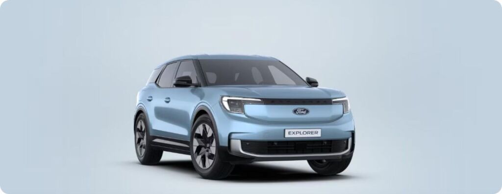 Ford Explorer 2026 Arctic Blue