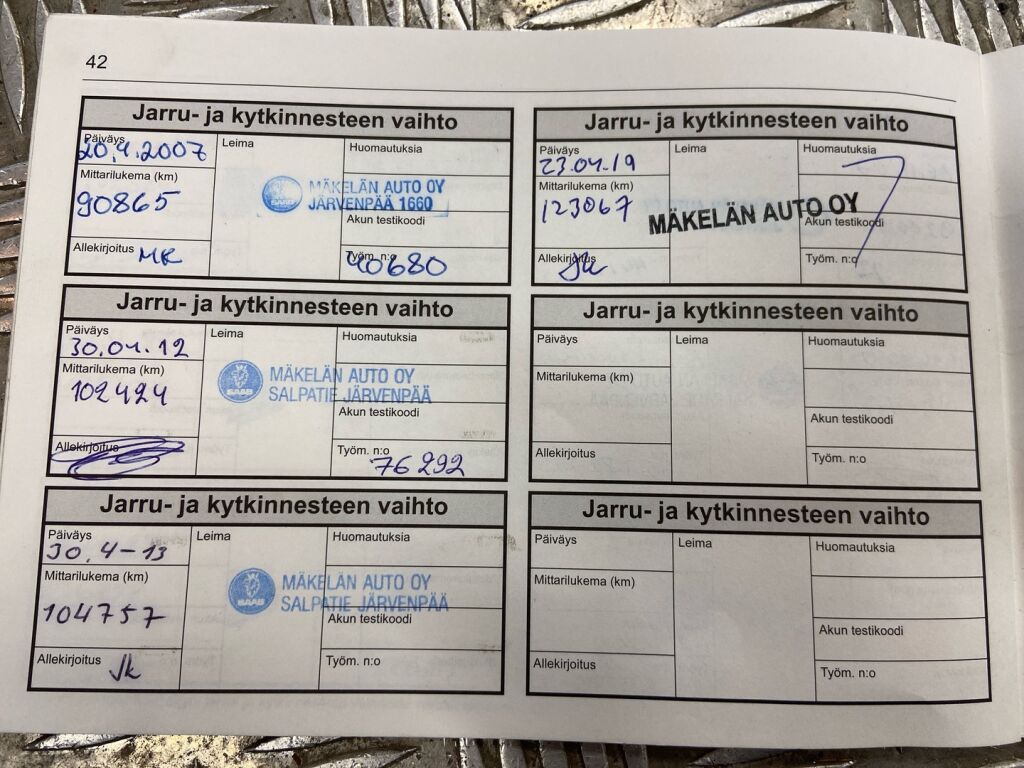 Saab 9-5 2003 Sininen