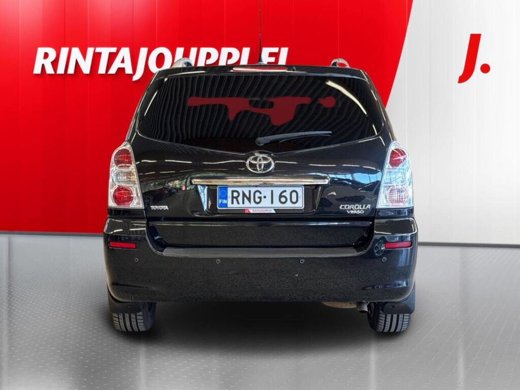 Toyota Corolla Verso 2008 Musta